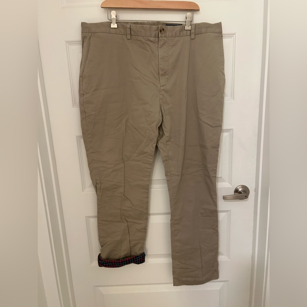 Vineyard Vines Men's Flannel-lined Khaki Chinos Outdoor
